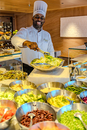 Küchenchef der „Le Lapérouse“, Boubacar Soumare