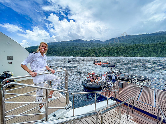 Hotelmanagerin der „Le Lapérouse“, Nicolette Trump