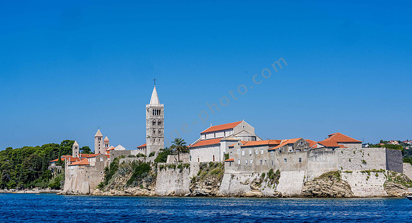Stadt Rab auf der Insel Rab