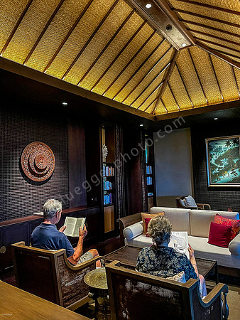„Raffles Bali“, Bibliothek