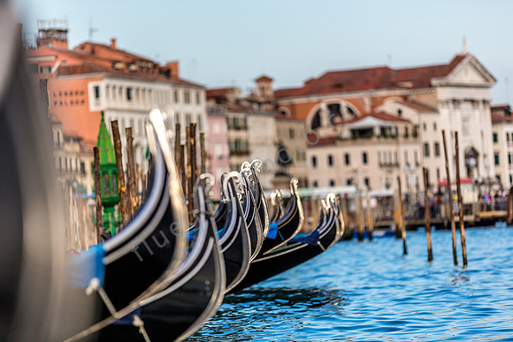 Gondolas in Venice