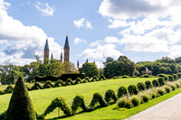 Schlosspark mit Schlosskirche in Neustrelitz