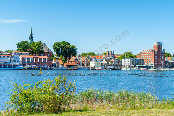 Fluss Schlei in Kappeln