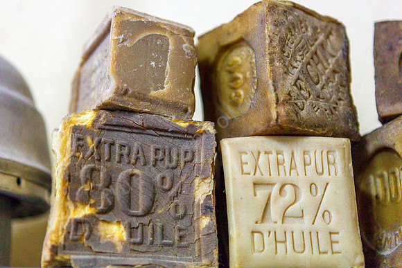 Handmade soap closeup
