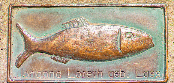 Heringsplatten mit Namen in Kappeln