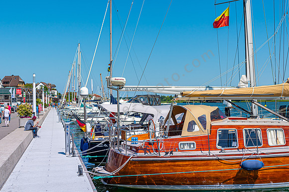 Boote im Hafen Kappeln