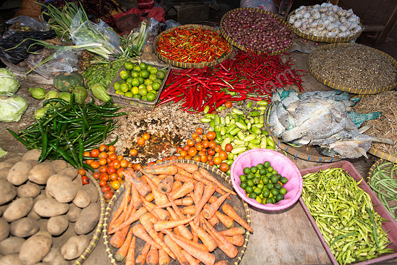 Assortment from fruits and vegatables