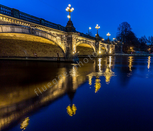 Lombards Bridge Hamburg
