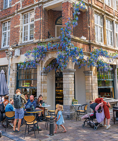 Straßenszene Gent