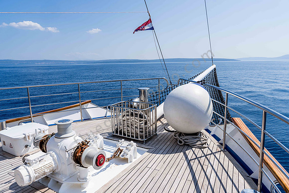 Bug vom Kreuzfahrt-Schiff „Aria“