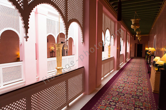 Flure im Taj Palace Marrakech