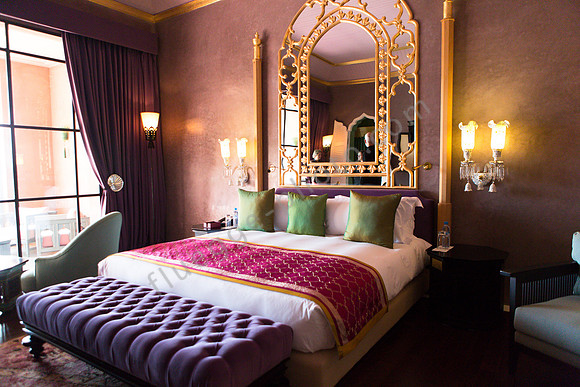 Elegante Opulenz: Schlafzimmer im Taj Palace Marrakech