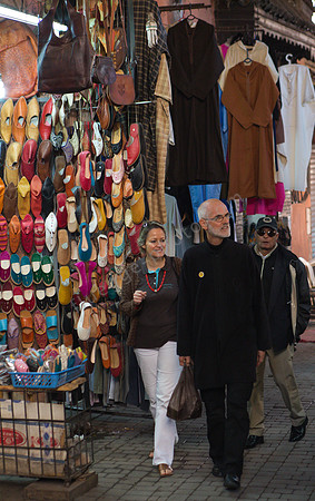 Peter Bergmann kennt jeden Winkel des Souks und führt Gäste zu den besten Adressen