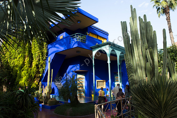 Atelierhaus im Jardin Majorelle, einst im Besitz von Yves Saint Laurent