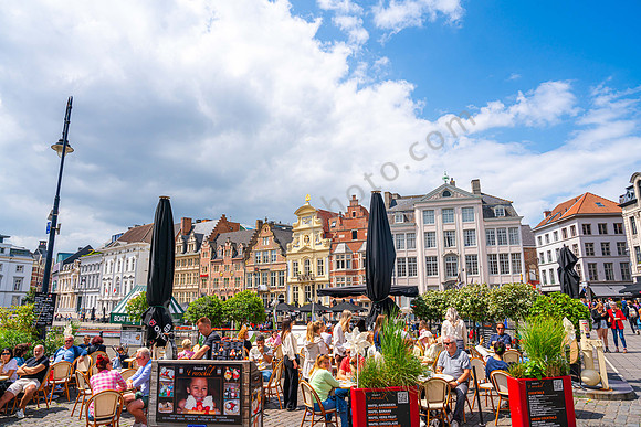 Straßenszene in Gent