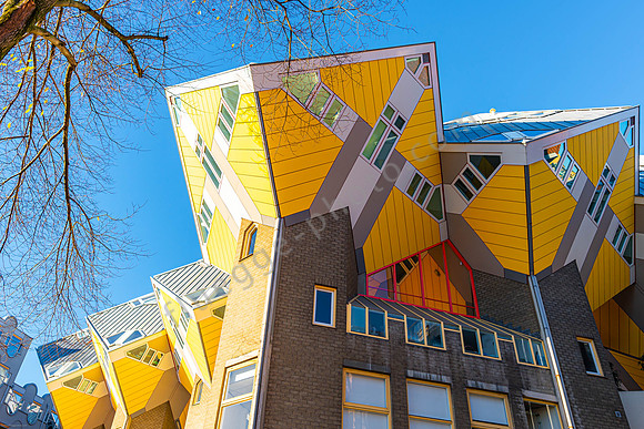 Kubushäuser in Rotterdam