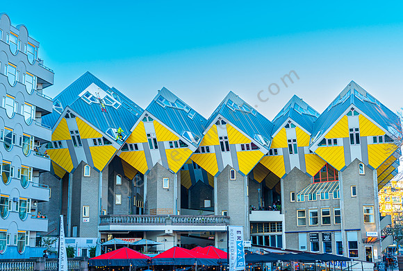 Kubushäuser in Rotterdam