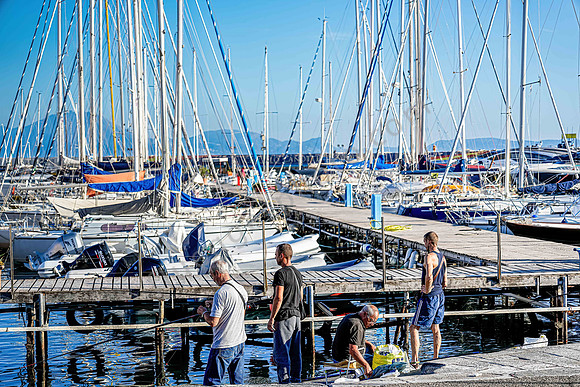 Yachthafen von Neapel