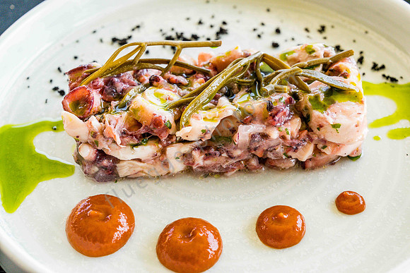 Octopus mal anders zum Lunch