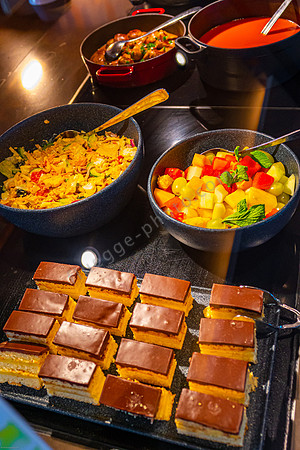 Buffet auf der A-ROSA Sena