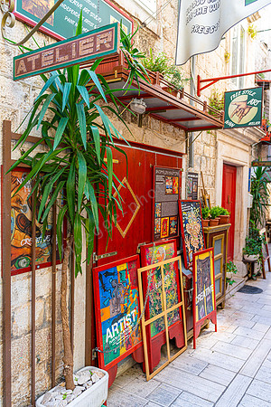 Kunstladen in Trogir