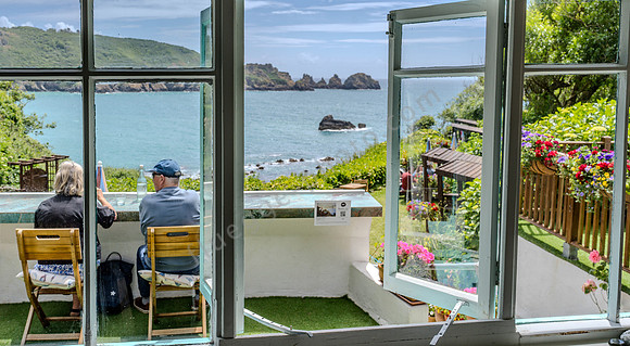 Renoir Tea Garden in Moulin Huet Bay