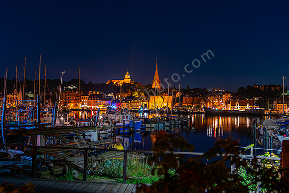 Flensburg bei Nacht