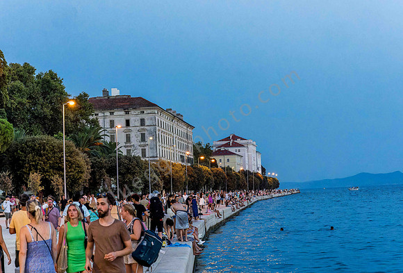 Meeres-Promenade von Zadar