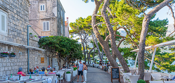 Gastro-Meile in Korčula