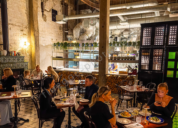"Lore Bistro" im Noblessner-Hafenviertel in Tallinn