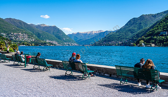 Seepromenade Comer See