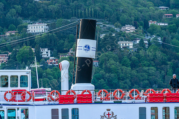 Historisches Schiff am Comer See
