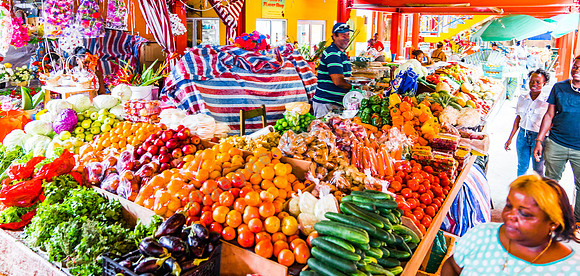 Markt in Victoria-Mahé