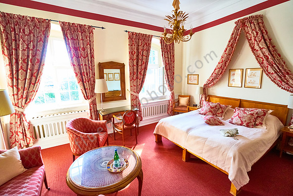 Zimmer im Schloss-Hotel  Lomnitz