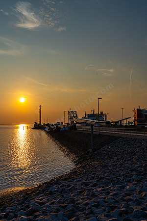 Sonnenuntergang in Dageböll