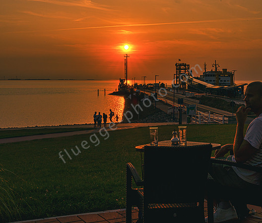 Sonnenuntergang in Dageböll