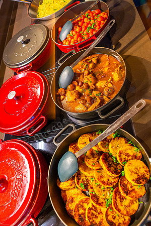 Buffet auf der A-ROSA Sena