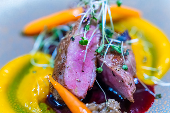 Wildfilet im Restaurant "NOHU" in Tallinn