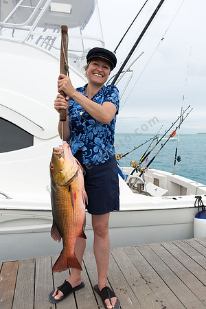 Die Frau, der Fisch und das Meer