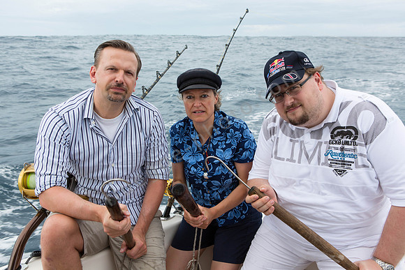 Wir können auch anders: wild entschlossen, es mit einem Riesenfisch aufzunehmen