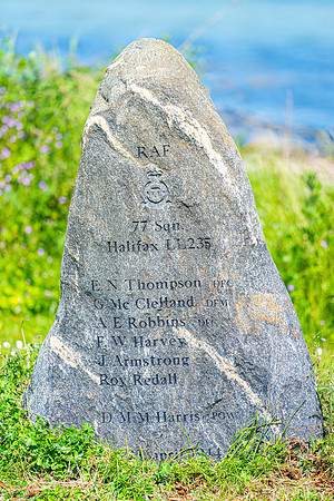 Gedenkstein auf der Insel Als