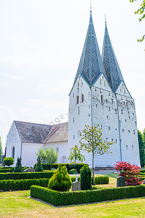 Kirche in Broager auf der Insel Als