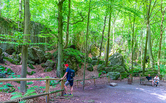 Spaziergang durch das Felsenmeer bei Hemer - Sauerland