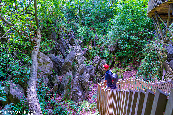 Spaziergang durch das Felsenmeer bei Hemer - Sauerland