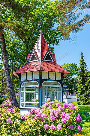 Alter Pavillon auf Usedom