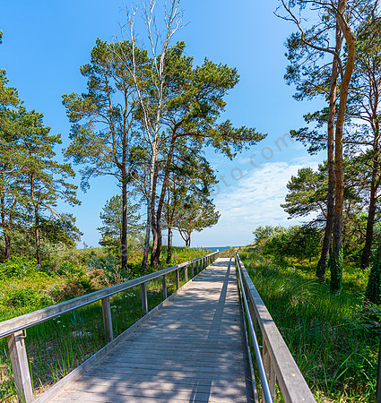 Strandzugang auf Usedom
