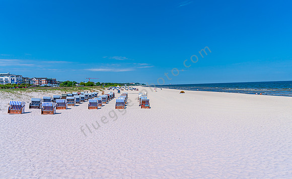 Strand von Ahlbeck auf Usedom