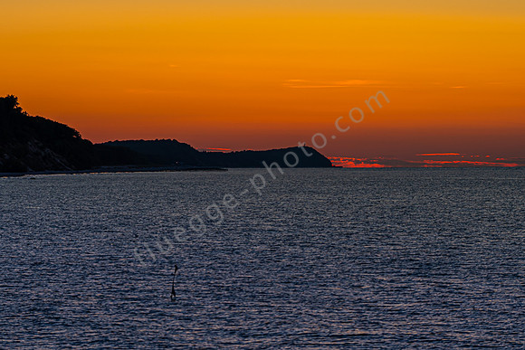 Sonnenuntergang in Bansin auf Usedom