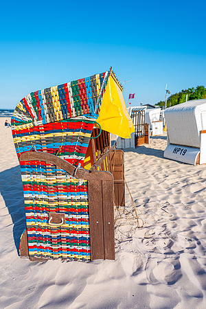 Strandkörbe am Strand Bansin - Usedom