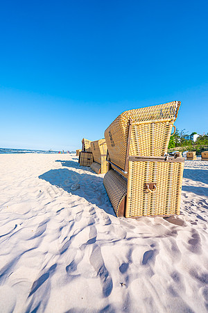 Strandkörbe am Strand Bansin - Usedom